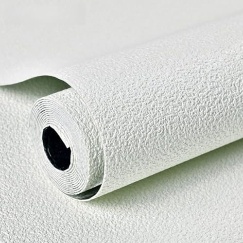 Lecreatekit Elegante carta da parati impermeabile per uso domestico, struttura in schiuma morbida, riduce il rumore e migliora la decorazione (verde chiaro)