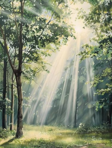Paint by Numbers for Adults Plant, Tree Paint by Numbers Kits, DIY Color Oil Painting Adult Crafts, Painting Kits with Brushes and Acrylic, for Home Wall Decor, Gifts for Women, 20x28in 9-3946