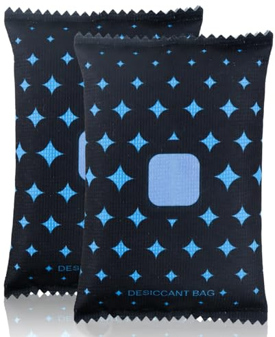 2 bolsas deshumidificadoras universales de 200 g, reutilizables, para ventanas de coche, anticondensación y humedad, para casas y vehículos
