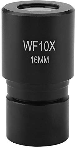 Eyepiece, DM-R001 WF10X 16mm Microscope Ocular Lens for Biological Microscope Ocular Mounting 23.2mm with Scale 0.1mm