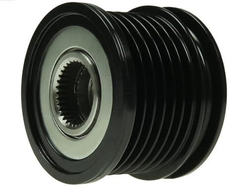 AS-PL Generatorfreilauf Riemenscheibe Lichtmaschine 12317561556 12317575518 Kompatibel mit MINI Schrägheck R56, PEUGEOT 207 WA, WC 207 CC WD, CITROËN BERLINGO B9