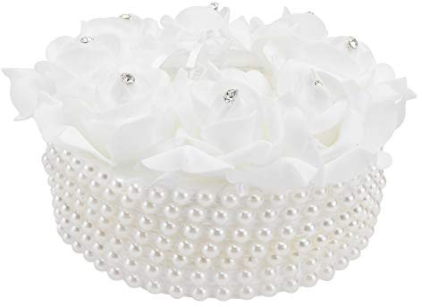 VALICLUD Stylish 1Pc Hochzeitsring Pillow Kissen Creative Bridal Ring Case Wedding Supplies