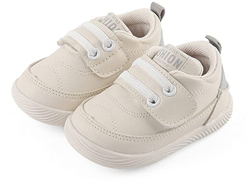 LACOFIA Zapatos Primeros Pasos bebé Infantil Zapatillas de Deporte Transpirables con Suela de Goma Antideslizante para bebé niños