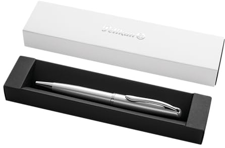 Pelikan Jazz Noble Elegance K36 Kugelschreiber im Geschenketui, Silber, Metallkuli, nachfüllbar