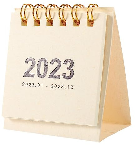 EXCEART Mini Tischkalender Tragbarer Monatskalender Für Büro Kompakt Praktisch Einfach Zu Verstauen Geeignet Für Zuhause Schule Und Mehr Lange Haltbarkeit Elegantes Design