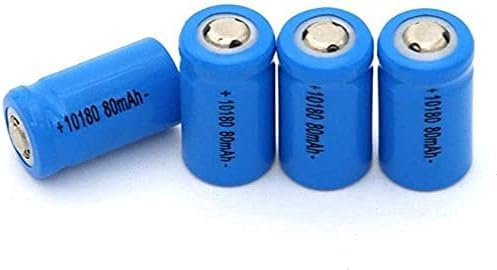 Batterie Au Lithium-ION 3.7 Volts 10180 Batterie Au Lithium 3.7 V 80 MAH Batterie Au Lithium Polymère Rechargeable Batterie De Brosse À Dents Électrique.4 Pièces