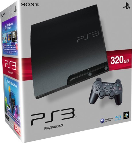 Sony 320GB Slim Console (PlayStation 3) (Renewed)