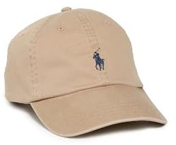 Polo Ralph Lauren Herren Chino Mütze Baumwolle, Coastal Beige, Einheitsgröße