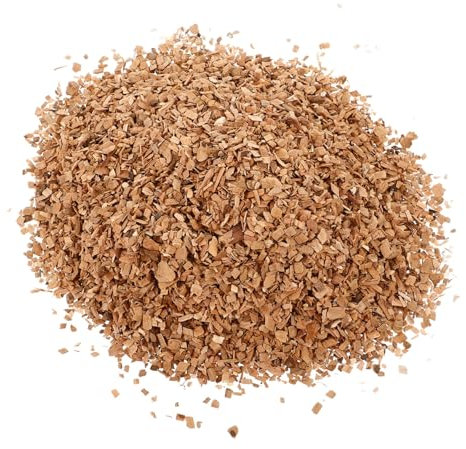 OFFSCH Astillas de Madera de Manzano para Ahumar, 1 Bolsa, para Carne y Verduras, Ayuda para Barbacoa, Adecuado para Camping y Elaboración de Vino