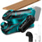 Roadtime Cepilladora De Madera para Makita 12V baterías,Cepillo Electrico Madera velocidad 13000RPM,Lijadora Cepillo Carpintero EléCtrico,ancho de Rabotage 60mm y profundidad 0.8mm (sin batería)