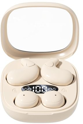 Xmenha Écouteur Casque Deux Paires de Mini Petits Bluetooth 5.4 écouteurs sans Fil Oreillette Invisible Sommeil Waterproof étanche Sport Double ecouteur Petite Oreille pour Couples à Deux