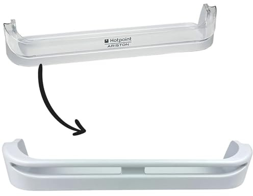 Étagère porte-bouteilles pour réfrigérateur compatible avec Hotpoint Ariston Indesit BC231I BC311I BCS311 440 x 105 x 70 mm