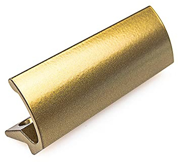 FELGNER Balkontürgriff 0047 Türgriff für Balkon und Terrasse Außen-Montage Ziehgriff Balkongriff zum ziehen wetterbeständig Schrauben - F4 Aluminium Bronze