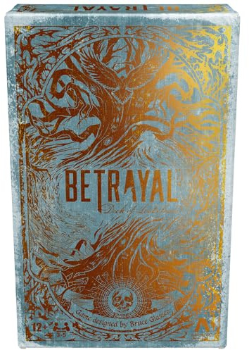 Betrayal Deck of Lost Souls Card Game | Tarot-Inspired Secret Roles Game | Ages 12 and Up | 3 to 5 Players | 20 Mins. Avg. | Cooperative Strategy Games