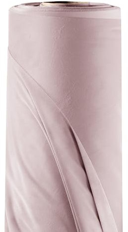 Filumi Velours Vendu au Mètre - Largeur 3 m, Rose - Tissu pour Rideau, Rembourrage, Ameublement, Taies d'Oreiller, Pantalon - Velto