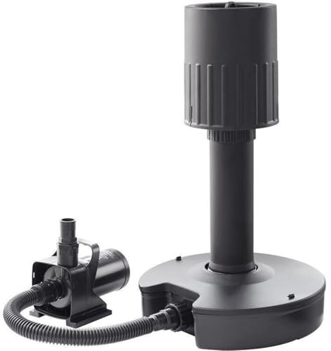 ERSDM Floating Skimmer, Floating Pond Skimmer with Water Pump, Automatic Pool Cleaner, Standing Pond Water Surface Skimmer for Fish Pond Swimming Pool Garden