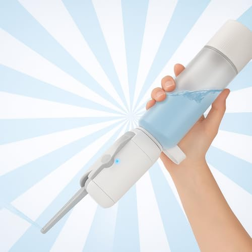 LAVUKO PLUS - Bidet Portable Électrique 500ml - Hygiène Intime en Déplacement - Pulvérisateur Rechargeable USB - Idéal Voyage, Camping, Post-Accouchement - Alternative Écologique au Papier Humide