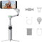 Insta360 Flow 2 Pro Creator Bundle Grau - Faltbarer AI Gimbal, Apple DockKit, 360º-Pan-Tracking, freier Tilt-Modus, integriertes Stativ/Selfie Stick, tragb. Vlog/Travel Stabilizer, Spotlight, MagSafe