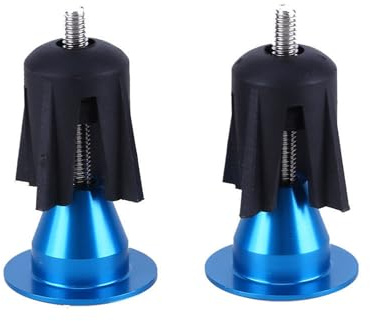 Ldabrye 1 Paar Bike Lenker Endkappen Fahrräder Fahrräder Lenker Grip End Stecker Aluminiumlegierungen Buntes Bike Lenker Endstopfen