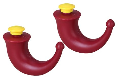 Holibanna Limpiador Nasal de Plástico Portátil para Adultos 2 Piezas Botella de Irrigación Nasal Compacta y Diseño Simple para Limpieza Eficaz Cavidad