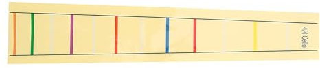 Praktischer Cello -Bund -Board -Etikettenaufkleber für Anfänger 4/4 Größe - Haltbarer Fingerpositionsmarker für das Einfache Lernen und die Verbesserung der Fähigkeiten (4/4)