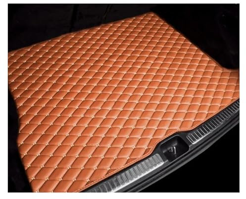 Kofferraumwanne Für Ford Für Mondeo Für Taurus MK5 2022 2023 2024 2025 Kofferraummatte Schmutzabweisende Vollständig Gepolsterte Kofferraummatte Autozubehör Auto Kofferraummatten(Brown)