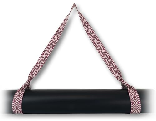 Karolini® Yogamattengurt – verstellbarer Tragegurt für Yoga- & Sportmatten | 3 Farben | Yogazubehör | Yoga Geschenk