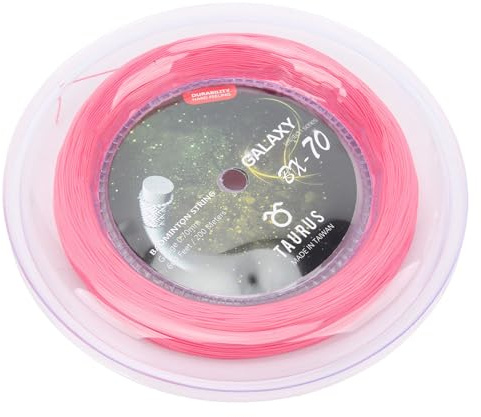ERYUE Corda per Racchetta da Badminton in Nylon Ad Alta Elasticità Bobina da 0,7 Mm, per Giocatori Avanzati e Allenamenti di Squadra (#7)