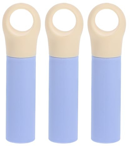 CHICAMPERA Replacement Installation 3pcs Comfortable for Broom Grips with Handle Plastic Material Easy Cleaning Accessories Mop and Broom Home