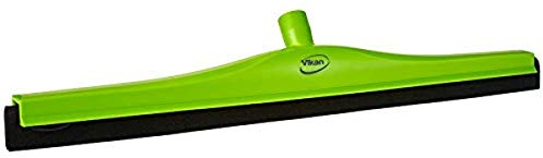 Vikan Squeegee,Fixed Head,Floor,24,PP/RB,Lime, One size, Multi