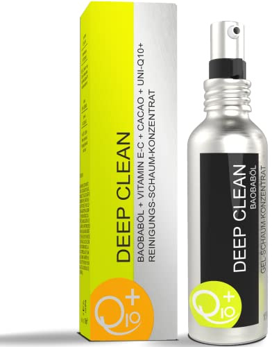 UNIQ10UE Reinigungsschaum für das Gesicht, vegan, antioxidativ, Gesichtsreiniger für unreine Haut, Made in Germany, 100 ml