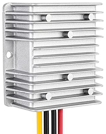 SUPERNIGHT Riduttore di tensione, convertitore DC 24 V, Step Down su DC 12 V, 30 A, 360 W, regolatore di tensione, impermeabile, trasformatore volt