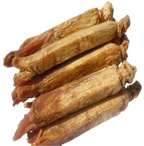 Radice di ginseng secco Radice di ginseng rosso Offerta 10 anni Erbe cinesi Salute Tisana (50g)