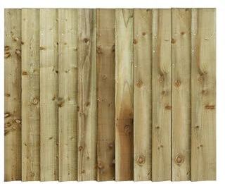 Made to Measure 3ft Wooden Garden Gate, Custom Feather Edge Semi-Braced Flat Top Treated Timber Door for Outdoor Pathway Home Access, MAX 90cm High x MAX 105cm Wide