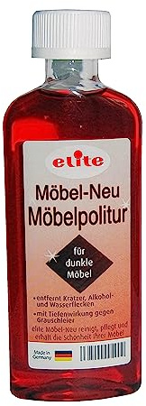 MÖBELPOLITUR 175ml für dunkle Möbel Politur Holzpolitur Holzpflege Möbelpflege Pflegemittel Holz 50 (für dunkle Möbel)