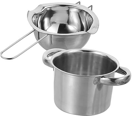FUNOMOCYA 1set Pentola per Sciogliere Inossidabile Melting Pot capacità per e Facile e Portatile