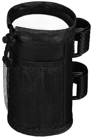 BCOATH Für Trinkflasche Fahrrad Trinkflaschenhalter Für Erwachsene Universal Getränkehalter Für Lenker Outdoor Zubehör Mit Netztasche Für Wasserflaschen Und Auslaufsicher Und Zu