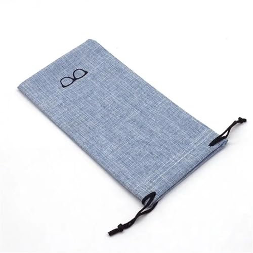 GSJNHY Brillenbeutel Brillen-Box, Bunte Leinen-Staubschutz-Mikrofaser, for Männer und Frauen, Sonnenbrillen-Brillentasche, weiche Aufbewahrungstasche for Mobiltelefone(Cloor-02)