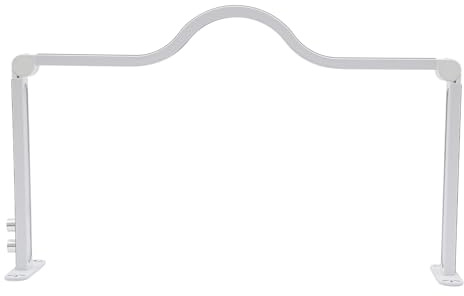 SuhoFutus Wimpern Leuchte - LED Nail Desk Lamp Wimpern Lampe, Nail Desk Lamp mit 3 Helligkeitsmodi, Einstellbares Licht 3000K-6000K, Faltbare Nail Tech Light, Weiß, 85 * 50cm (L*H)