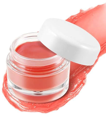 Boobeen Lightweight Blush Rouge Fard Cangiante per Guance e Labbra Balsamo in Crema Multiuso Facile da Sfumare, Olio per Fard Naturale con Effetto Rugiada