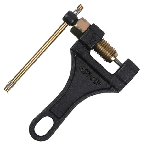 Bohaner Chain Separator Motorcycle Chain Breaker Link Remover Chain Tool Chain Separator Bicycle Rivet Tool for Chain Sizes 420-530 for Motorcycle ATV Bike Scooter Bicycle Tractor