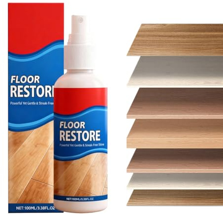 Bodenglanz Wiederhersteller zur Renovierung und Pflege 100ml Hochglanz | Holzboden Kratzerentferner für Holzfußböden Für Haushalt Schlafzimmer Wohnzimmer und