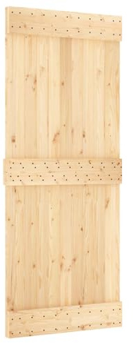 vidaXL Puerta NARVIK 85 x 210 cm Natural