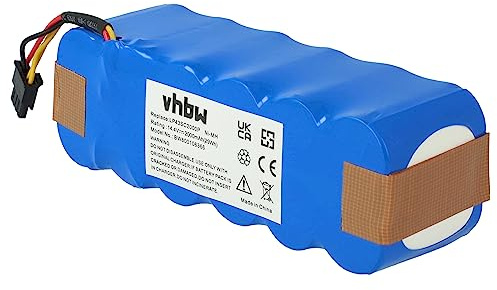 vhbw Batería 2000 mAh para aspiradoras Compatible con Profimaster Robot 2712 / Ariete Briciola 2711, 2712, 2713, 2717 / Ariete Evolution 2.0 | Ariete Briciola 2711, 2712, 2713, 2717, Evolution 2.0 - Robot aspirador (2000 mAh, 14,4 V, Ni-MH)