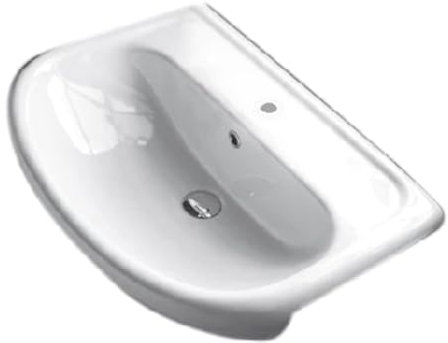 Lavabo semi-encastrement 64 x 47 cm