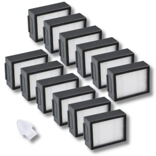 JoyBros Ersatz Filter für iRobot Roomba e5 e5154 e6 i7 i7+ i7156 i1 i3 i4 Combo i5 + J5 + i8 Luftfilter HEPA (Nicht für Combo J7+/J9+) Ersatzteile(12-Pack)
