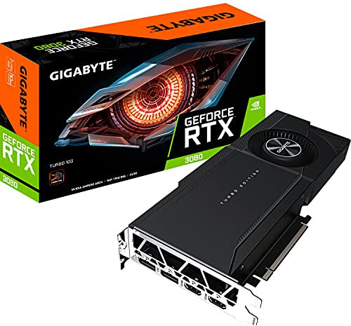 Gigabyte VGA RTX 3080 TURBO 10G (REV. 2.0) NVIDIA 10 GB GDDR6X GEFORCE