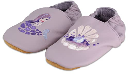 Beck Mädchen Pearl Hausschuhe, Violett, 30/31 EU