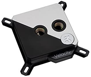 EKWB EK-Quantum Velocity Strike CPU Water Block D-RGB Matt Schwarz/Silber