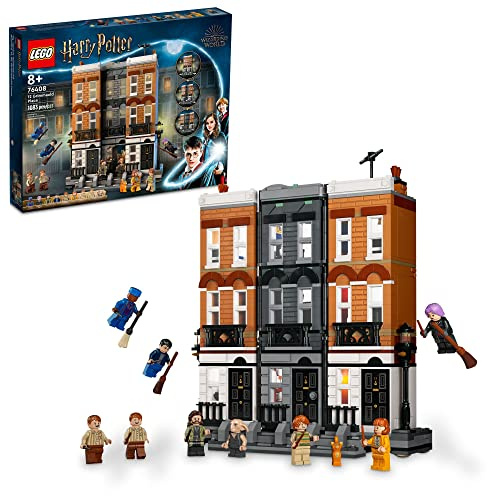 LEGO Harry Potter 12 Grimmauld Place 76408 - Baukasten für Kinder, Mädchen und Jungen ab 8 Jahren (1083 Teile)